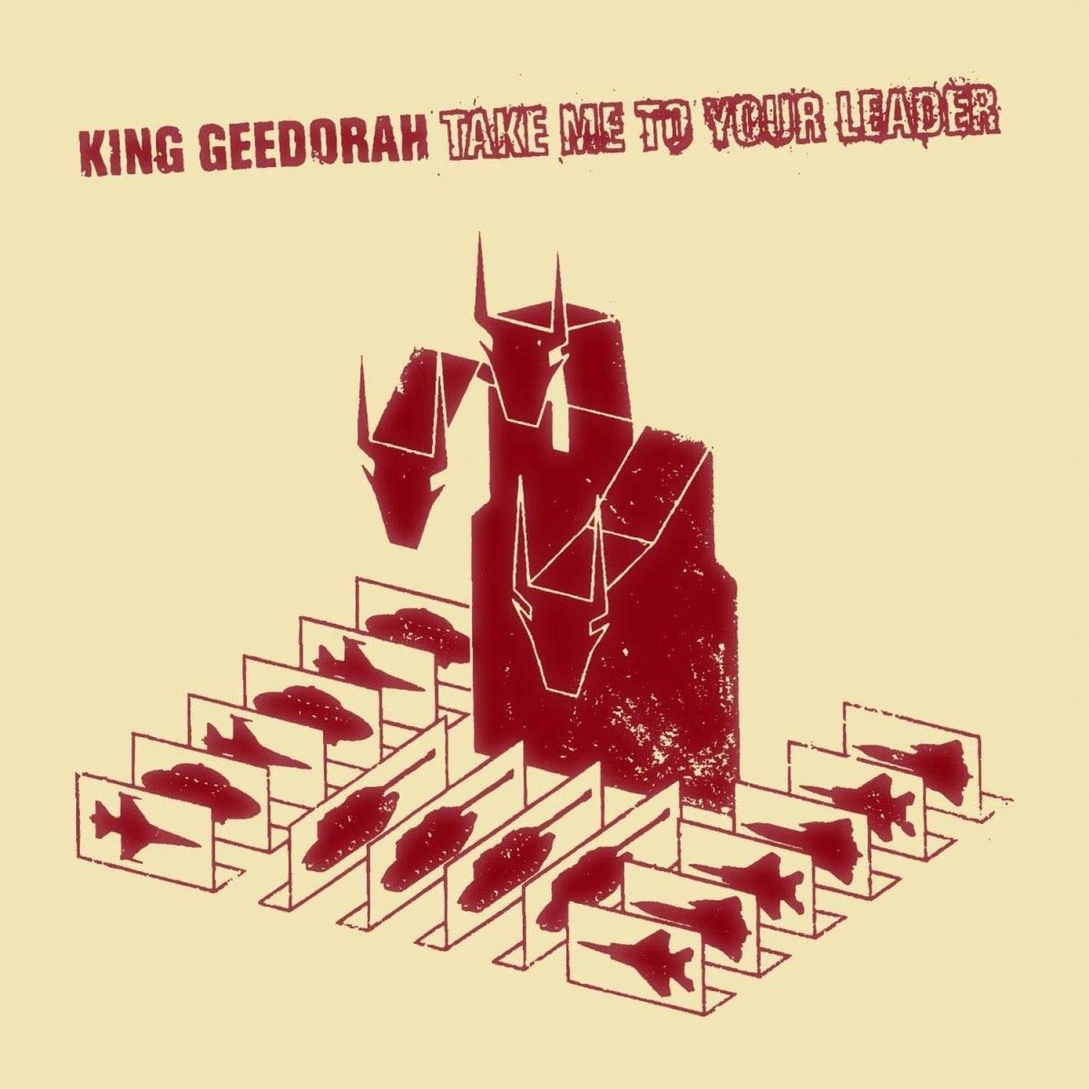 King Geedorah / MF Doom – Take Me To Your Leader (Red Vinyl)