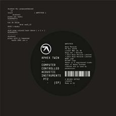 Aphex Twin – Computer Controlled Acoustic Instruments PT 2