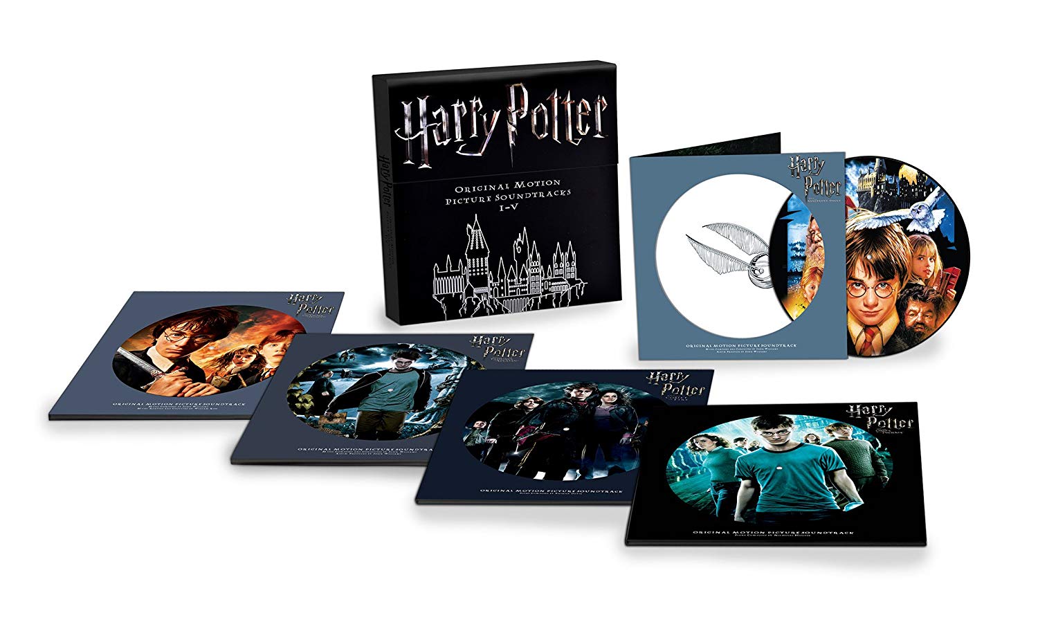 Harry Potter Soundtracks I-V Picture Vinyl, Box Set