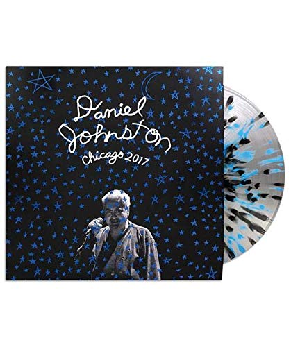 Daniel Johnston – Chicago 2017 (Clear w/ Black & Blue)