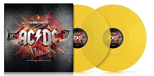 AC/DC – Many Faces Of AC/DC / Various (Ltd 180gm Transparent Yellow Vinyl)