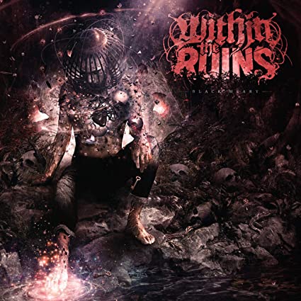 Within the Ruins – Black Heart (Opaque Apple Red & Opaque Silver Vinyl)