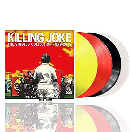 Killing Joke – Singles Collection 1979 – 2012 [Yellow/Red/Black/Clear 4 LP] Box Set