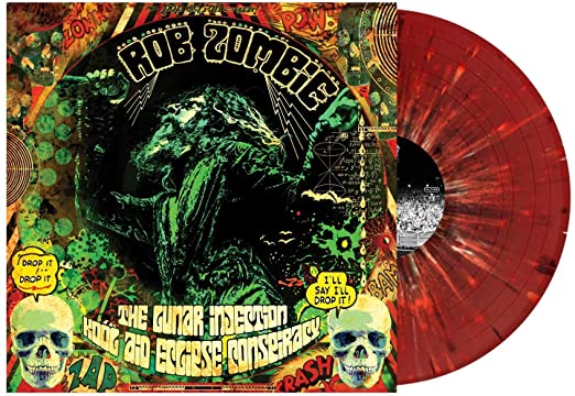 Rob Zombie – The Lunar Injection Kool Aid Eclipse Conspiracy (Red w/ Black & White Splatter)