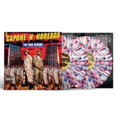 Capone-N-Noreaga – The War Report (2 LP Clear with Red & Blue Splatter)