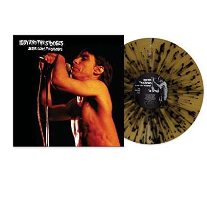 Iggy & The Stooges – Jesus Loves The Stooges (Black & Gold Splatter)