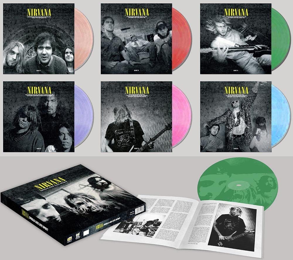 Nirvana – Smells Like Live Spirit (6lp Eco Mix Vinyl, Etched 6th Side, 24-page Book)