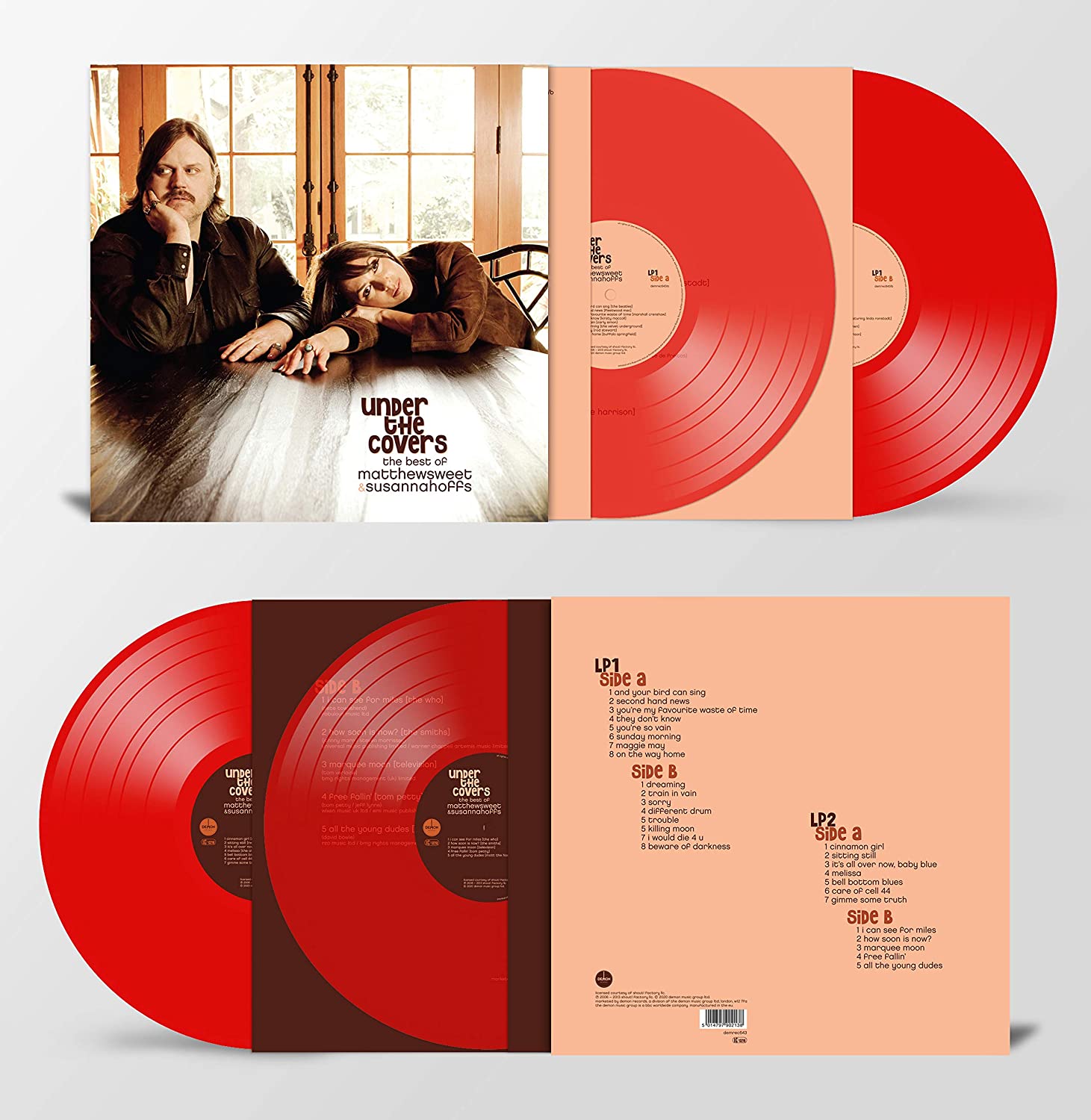 Susanna Hoffs Matthew Sweet – The Best Of Under The Covers (Translucent Cherry Vinyl)