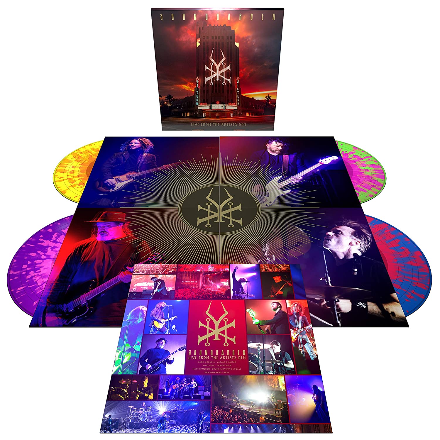 Soundgarden – Live From The Artists Den Deluxe Colored [4 LP]