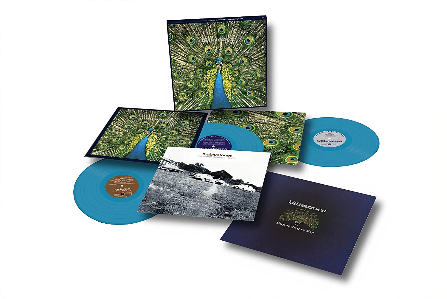 The Bluetones – Expecting To Fly: 25th Anniversary [Deluxe Expanded Boxset Includes 3LP’s On 180-Gram Blue Colored Vinyl]