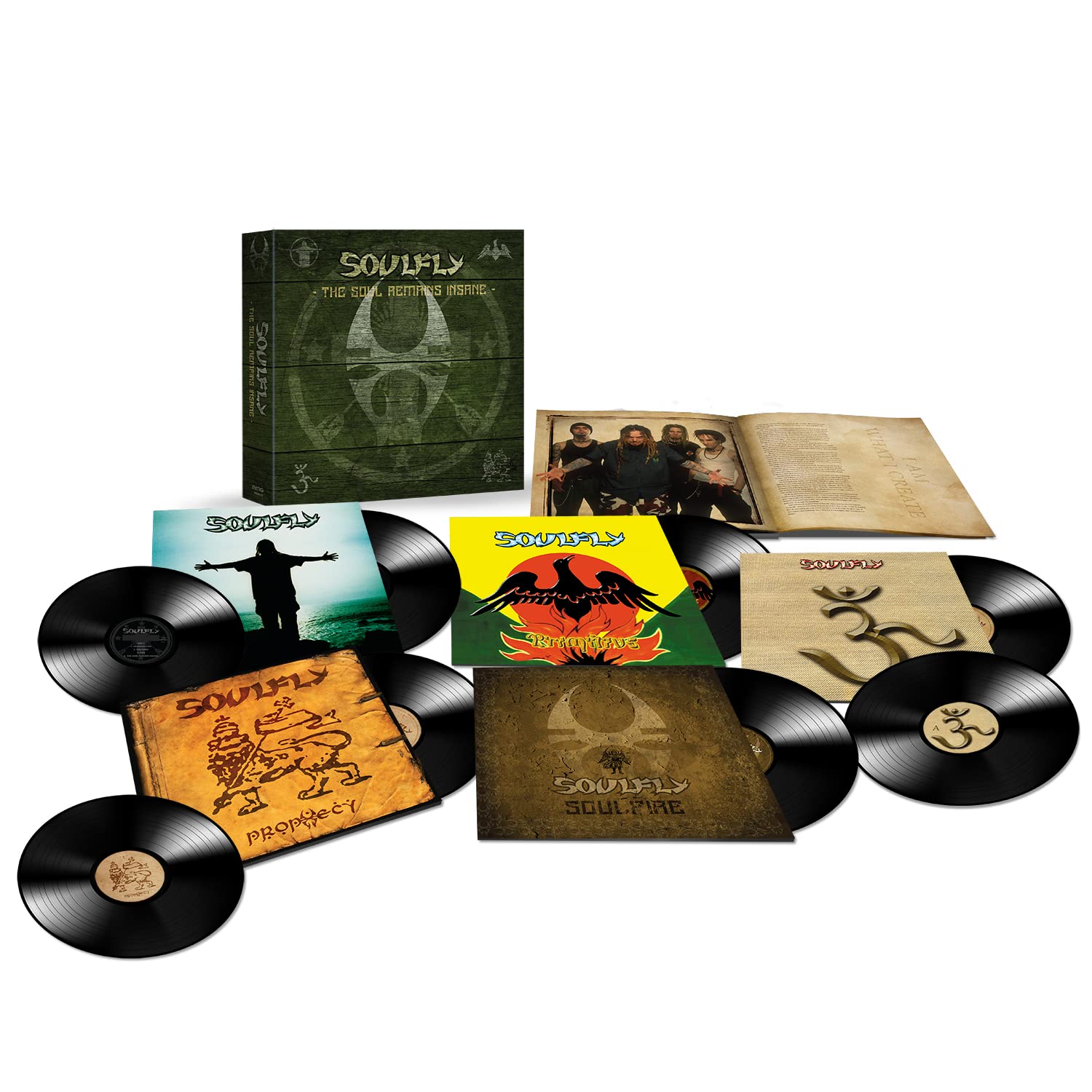 Soulfly – The Soul Remains Insane: The Studio Albums 1998 to 2004