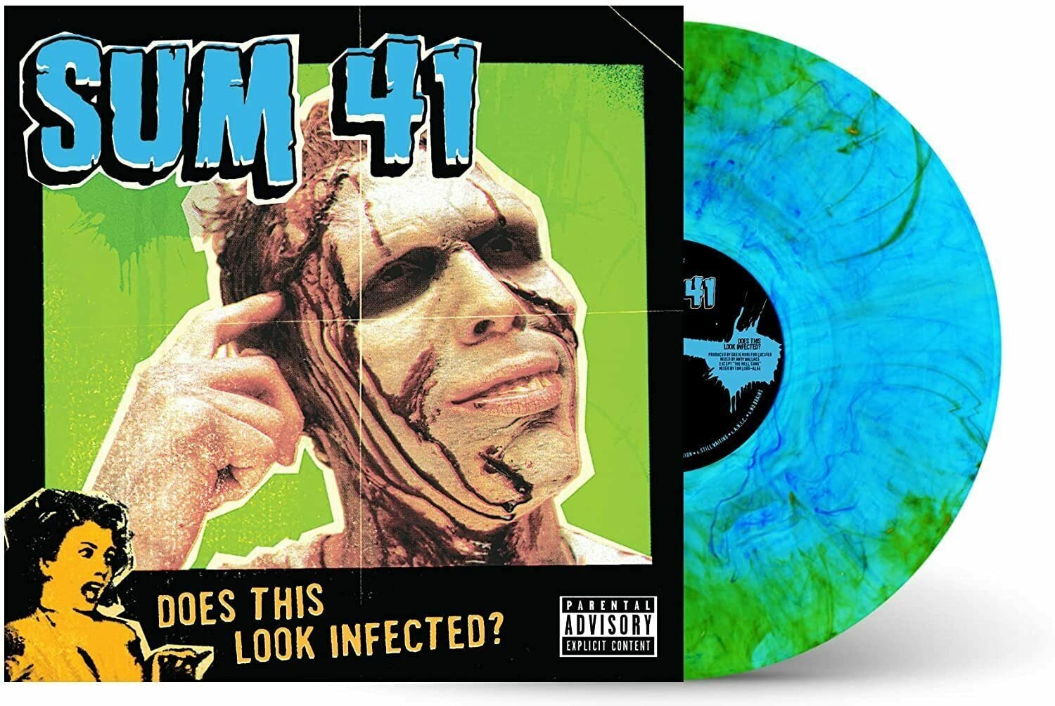 Sum 41 – Does This Look Infected (Blue Swirl)