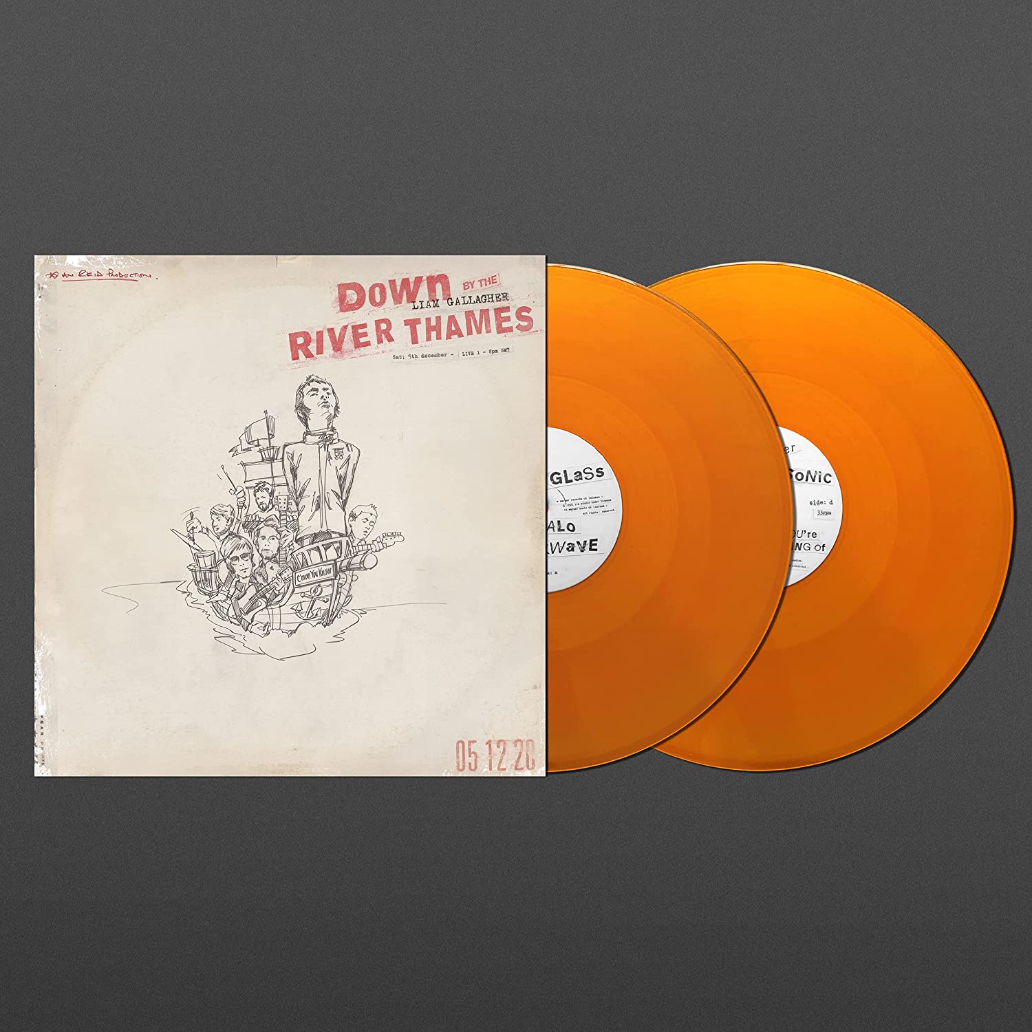 Liam Gallagher -Down By The River Thames [2 LP] (Orange)