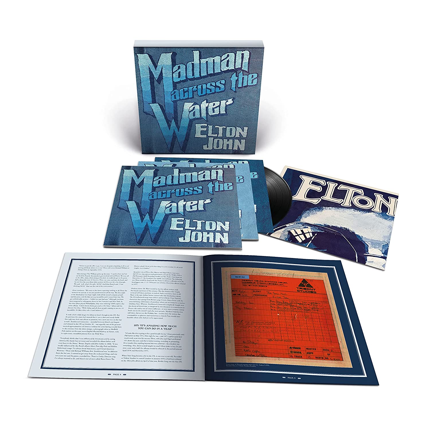 Elton John – Madman Across The Water 50th Anniversary [4LP Box Set]