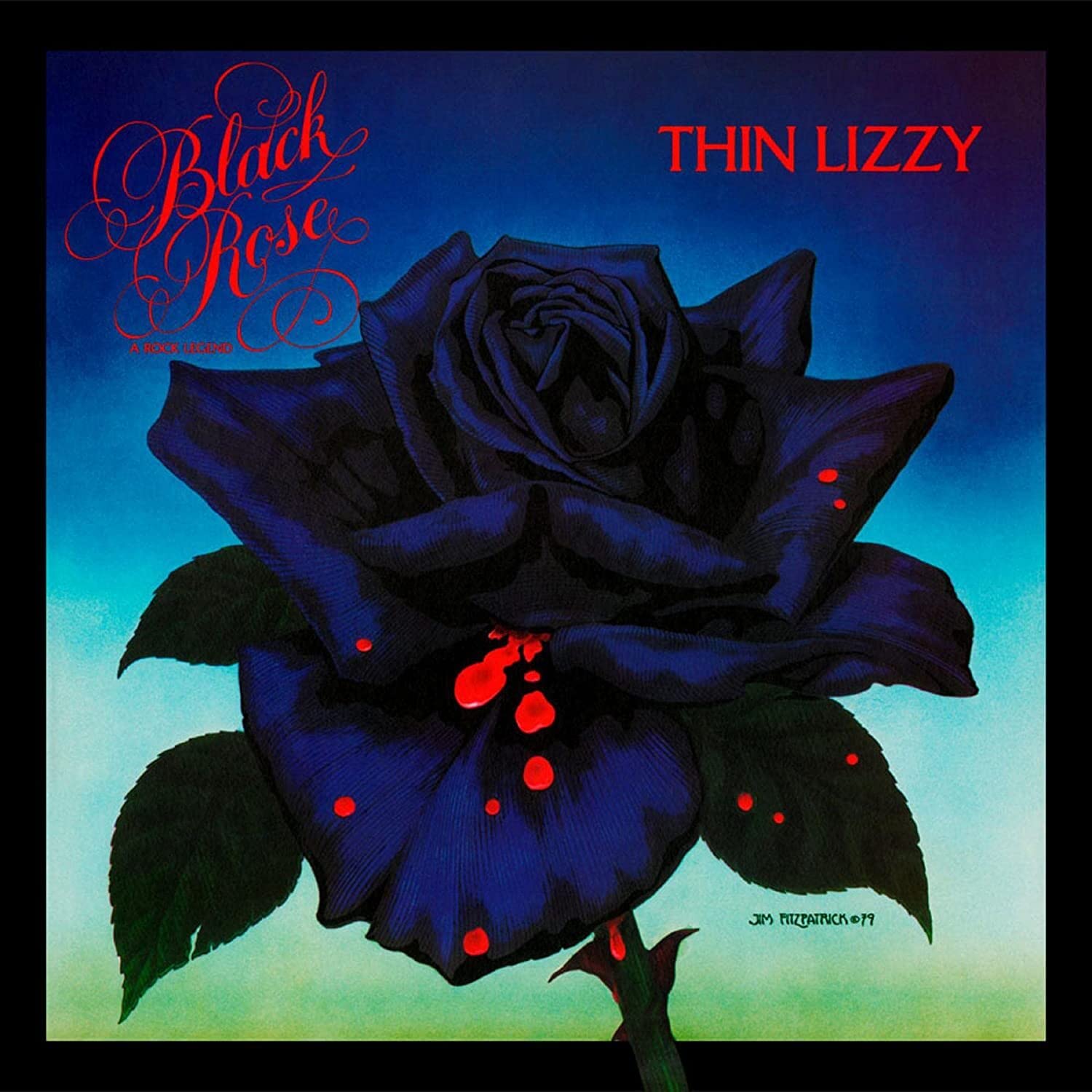 Thin Lizzy – Black Rose – A Rock Legend (Translucent Red Audiophile Vinyl)