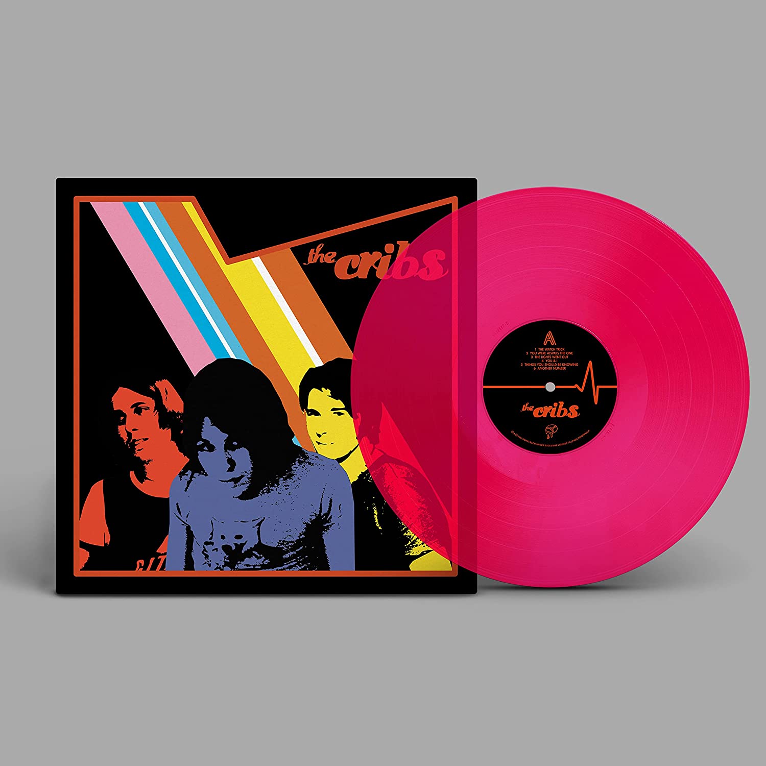 The Cribs – Cribs (Transparent Pink Vinyl Reissue)