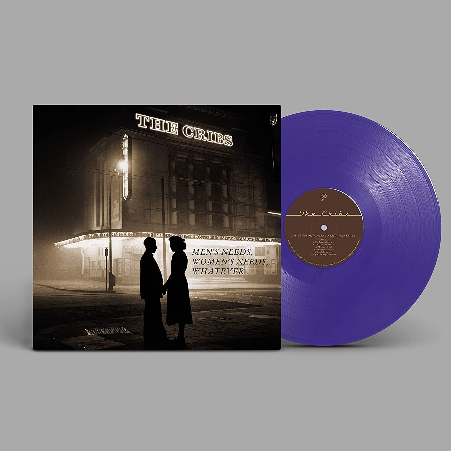 The Cribs – Men’s Needs Women’s Needs Whatever (Purple Vinyl)