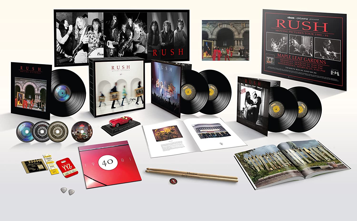 Rush – Moving Pictures (40th Anniversary)[Super Deluxe 3CD/5LP/Blu-Ray]