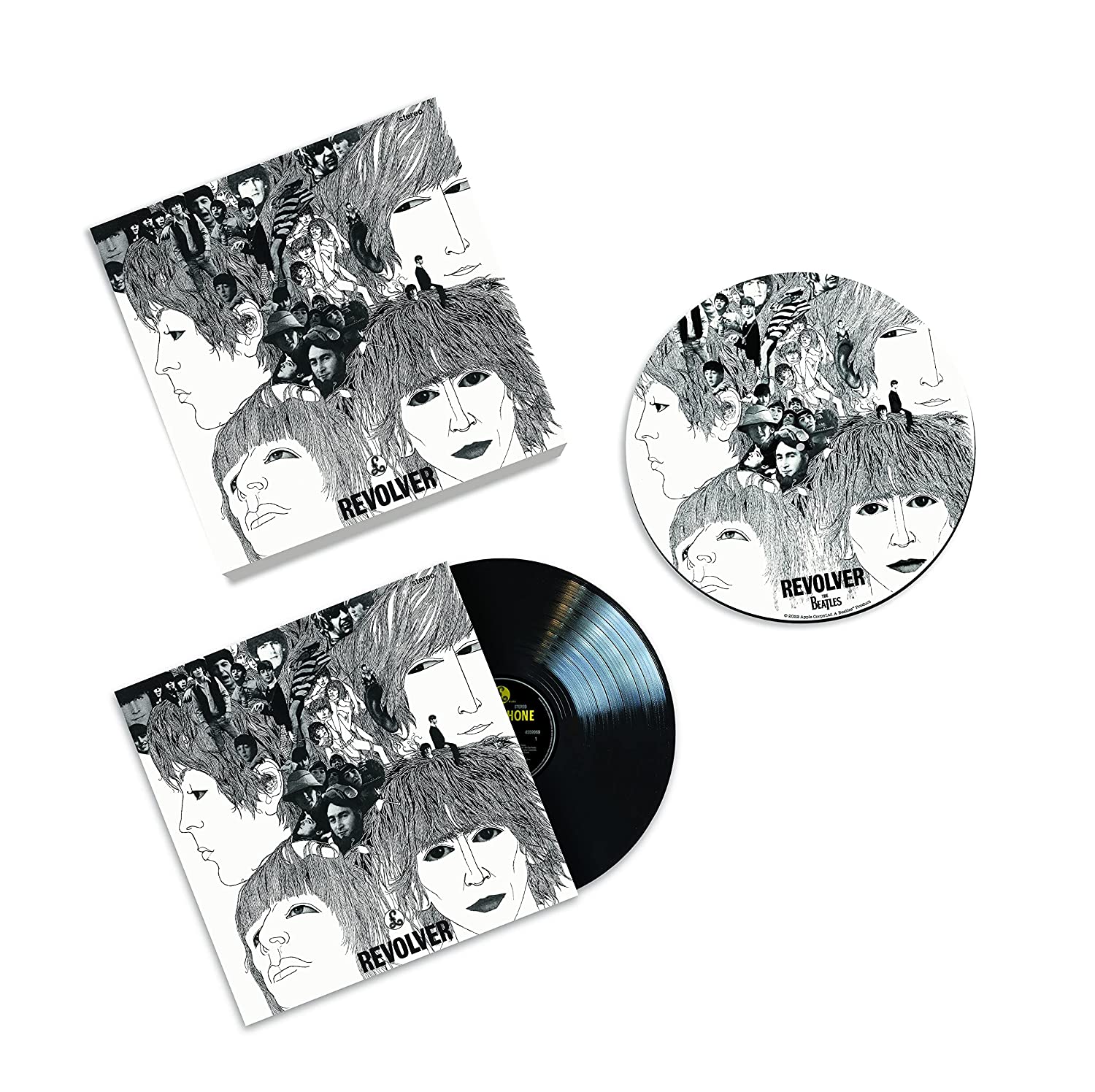 The Beatles  – Revolver Special Edition 1LP Vinyl & Turntable Mat (Amazon Exclusive)