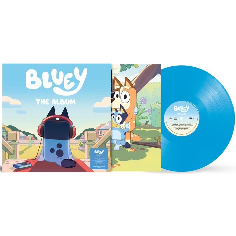 Bluey The Album (Bluey Colored Vinyl With Poster)