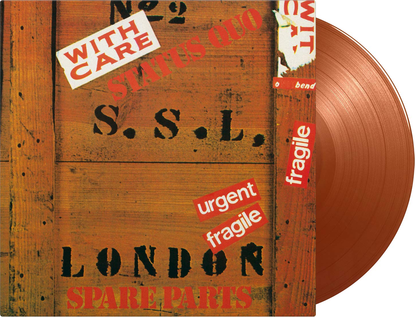 Status Quo – Spare Parts: Mono & Stereo Limited Gold & Orange