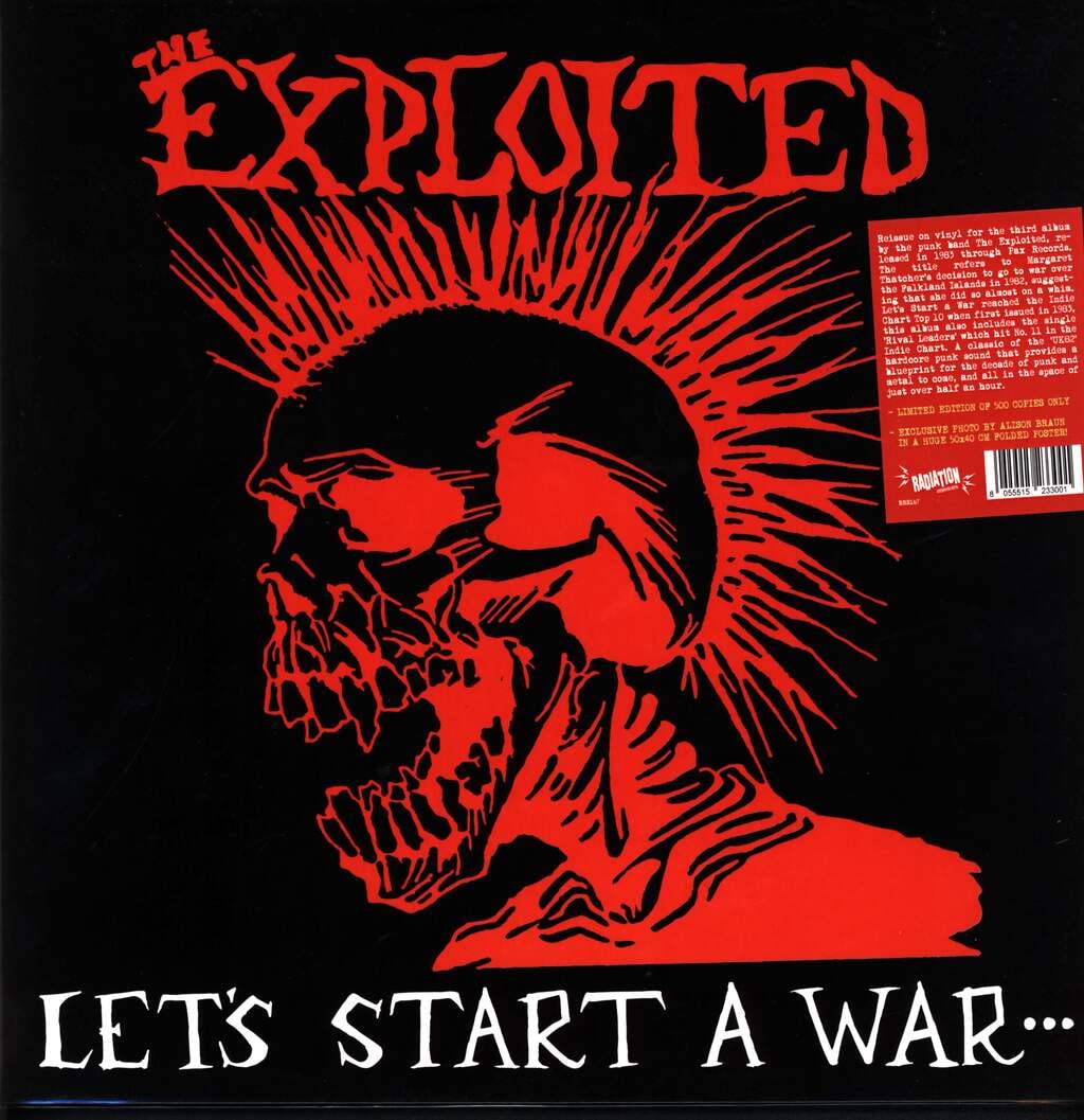 The Exploited – Let’s Start a War… Said Maggie One Day