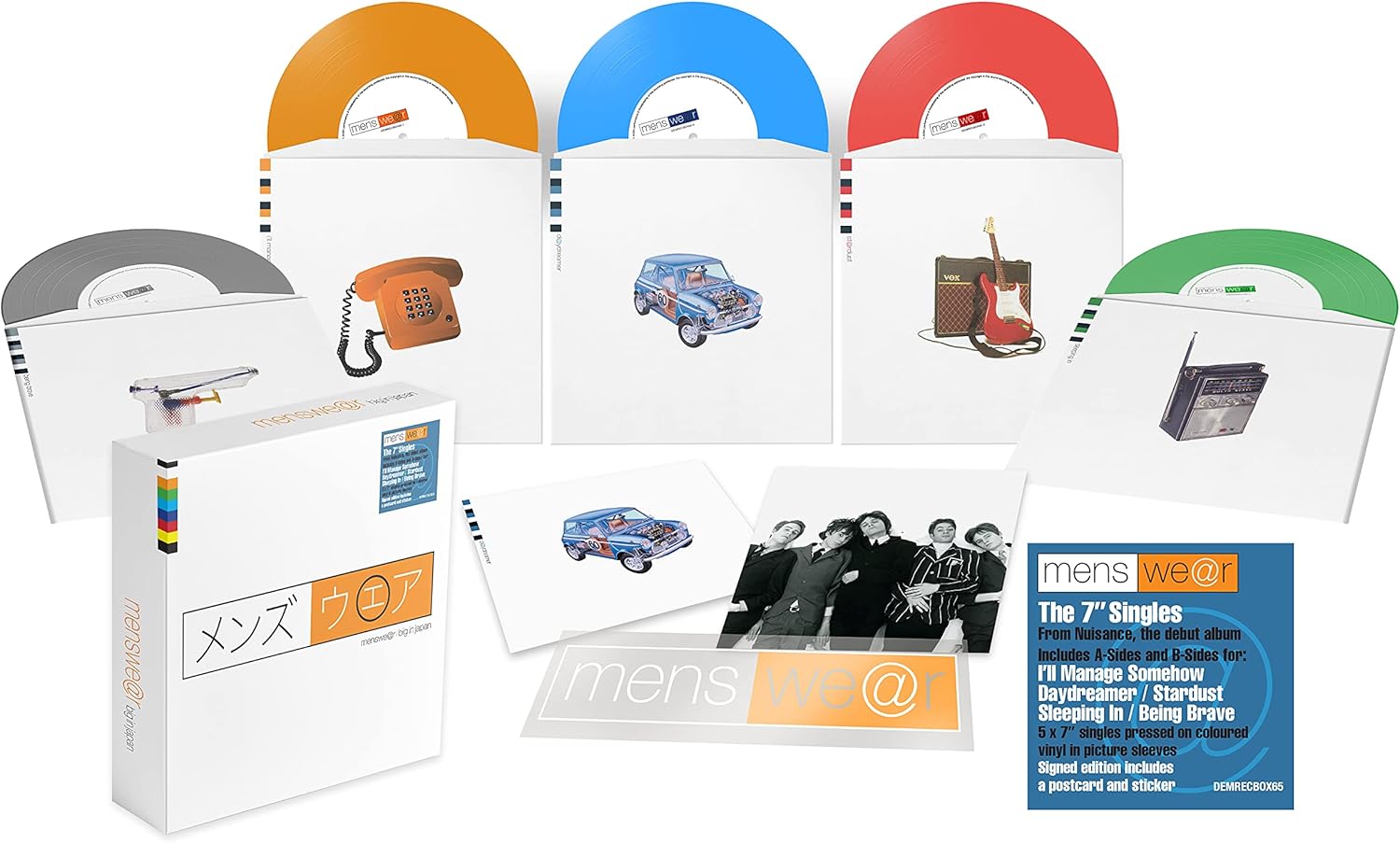 Menswear – Big in Japan: The 7″ Singles (Signed Exclusive)