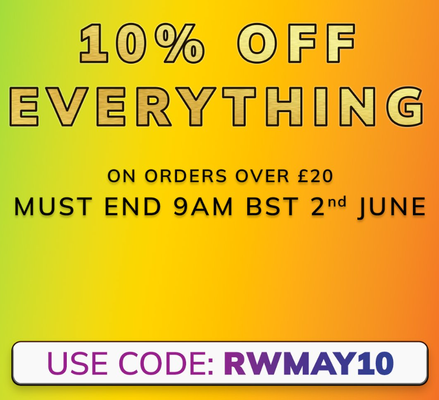 Rarewaves Vinyl Sale – 10% OFF £20 SPEND